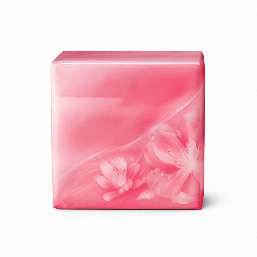 טישו ורוד שלישיה תמונת פרימיום