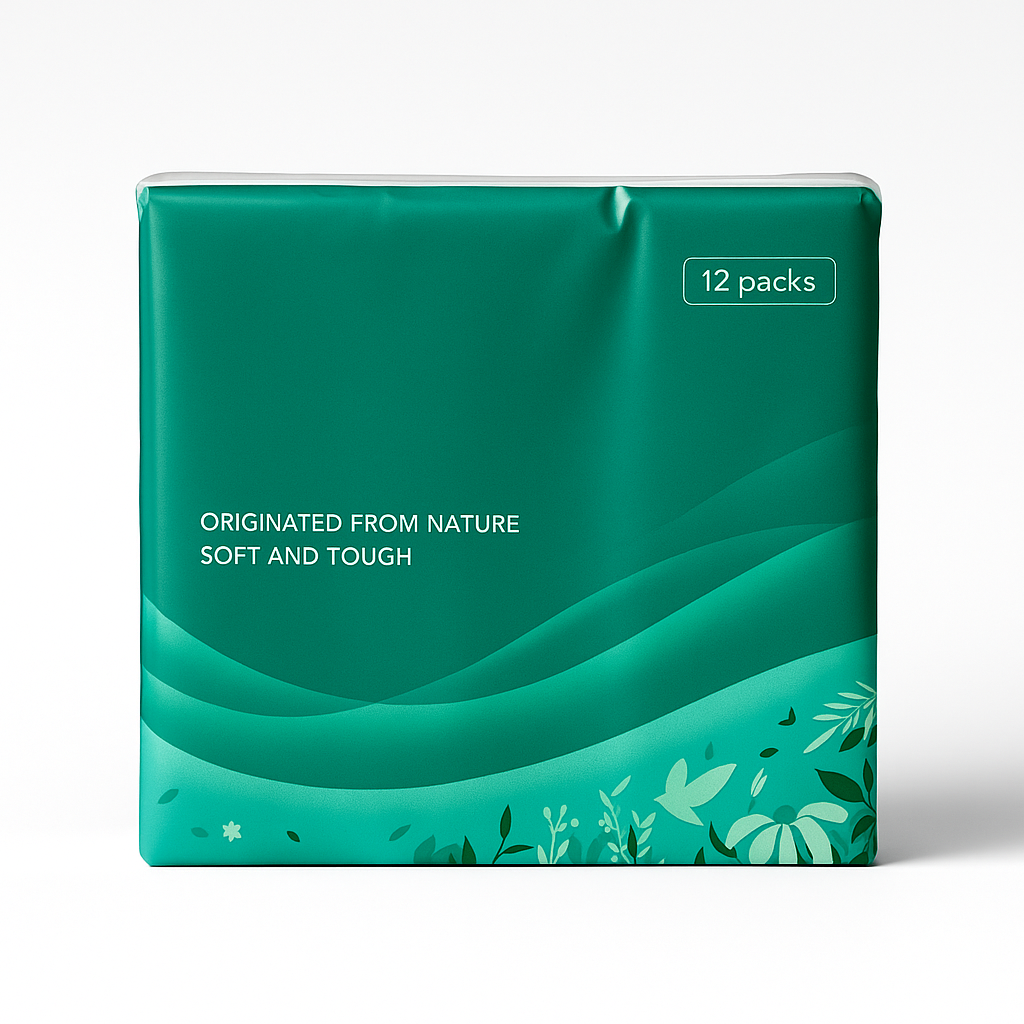 טישו כיס איכותי ירוק