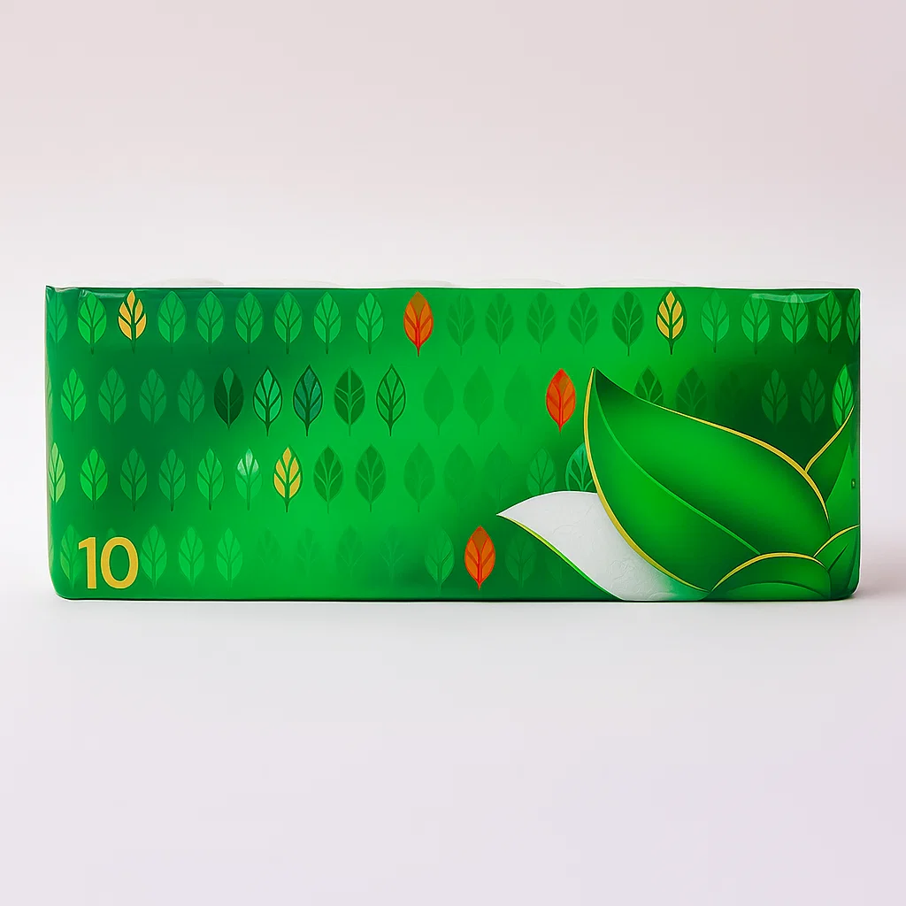 נייר טואלט ירוק איכותי 10 גלילים